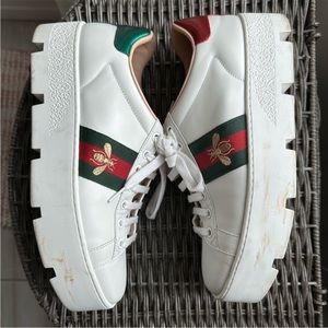 Gucci Platform Sneakers size 9/39